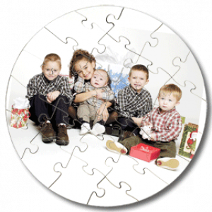 Foto Puzzle rotund